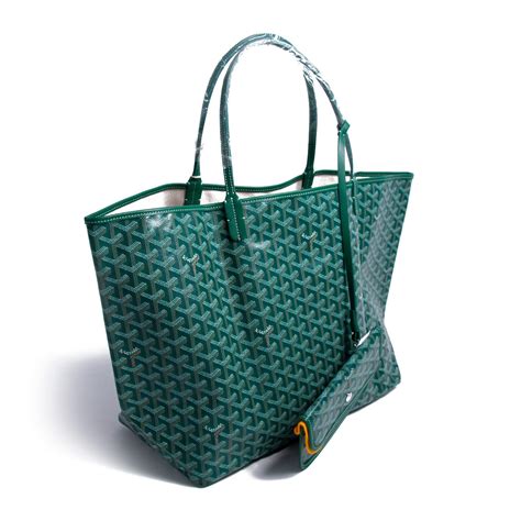 goyard shopper green|goyard handbags.